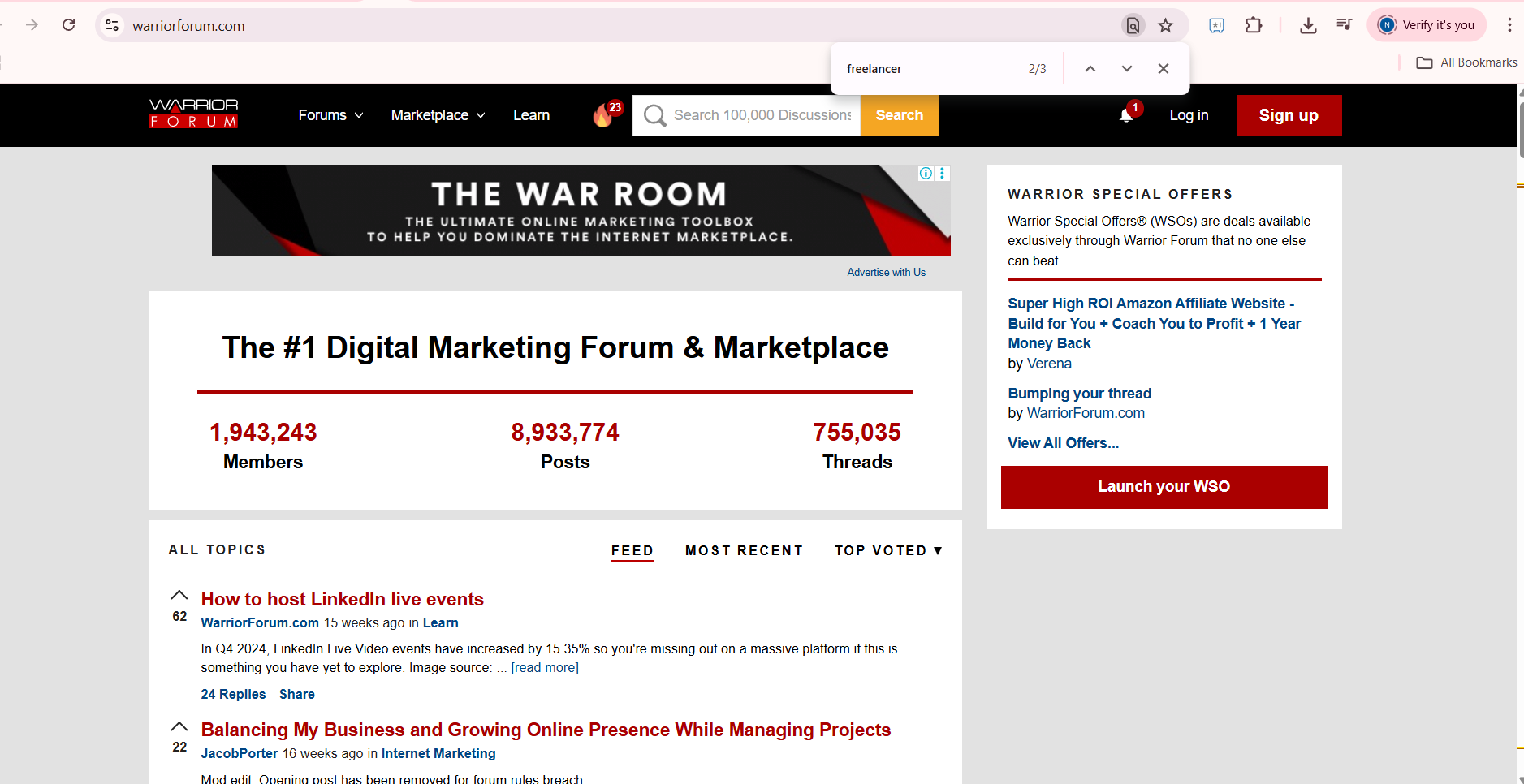 Warriorforum