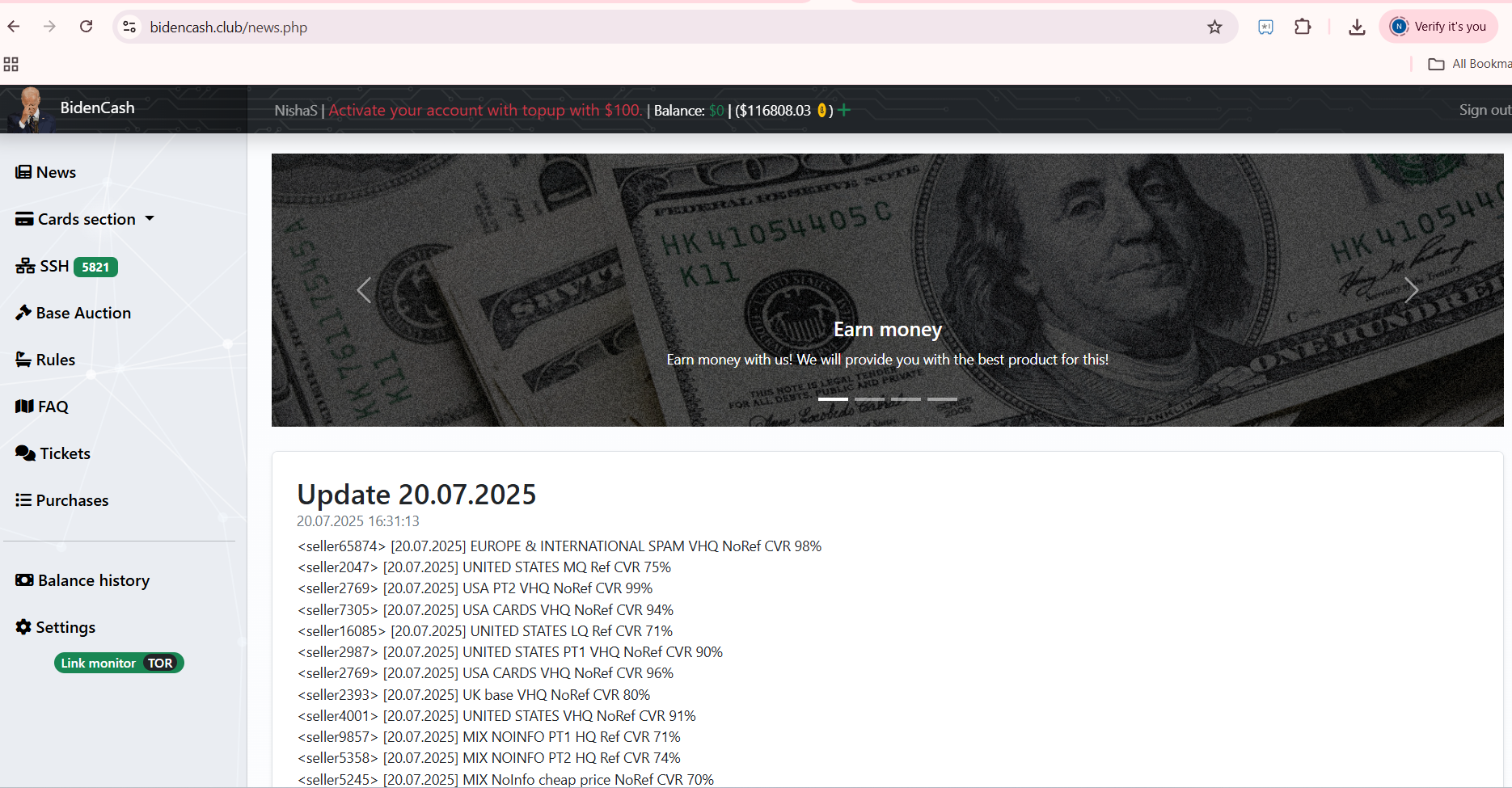 Bidencash